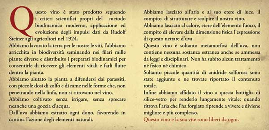 Viticoltura Biodinamica