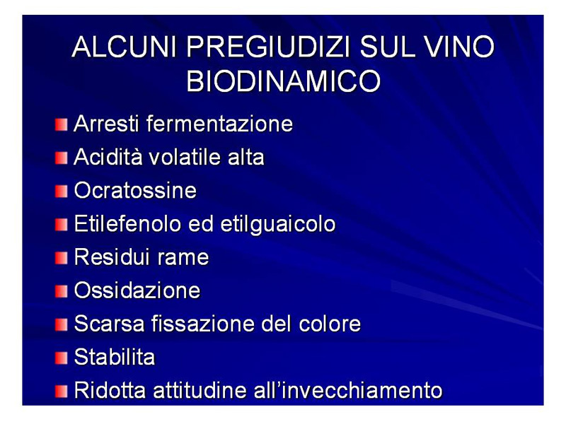 pregiudizi vino biodinamico